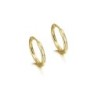 Pendientes PENDULUM de Plata. Baño de Oro 18k