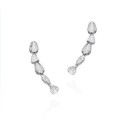 NUGGETS Earrings in Silver.