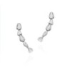 NUGGETS Earrings in Silver.