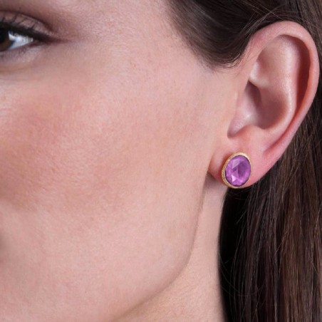 Pendientes SHADE de Plata. Baño de Oro 18k