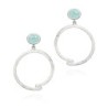 PURE Earrings in Silver.