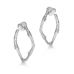 Pendientes LAVA de Plata