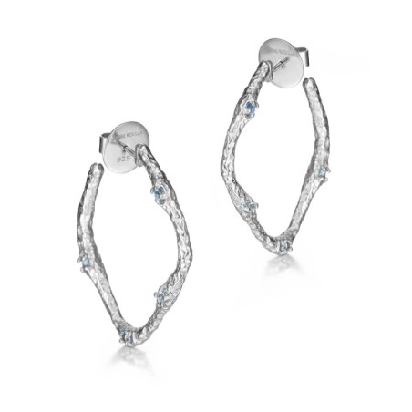 Pendientes LAVA de Plata
