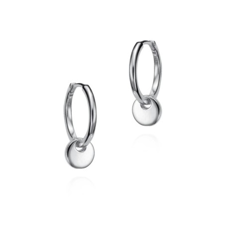 Earrings FUN in Silver.