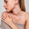Pulsera  DROP de Plata. Baño de Oro 18k