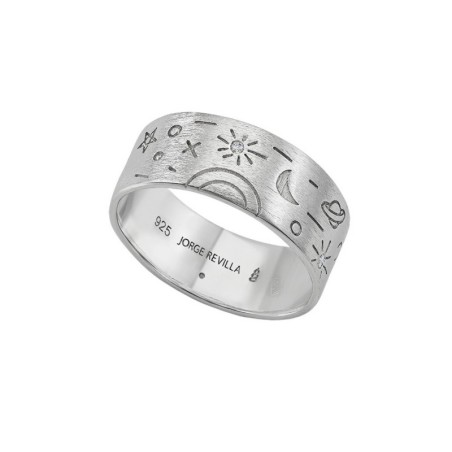 PLANETARIUM Ringt in Silver.