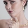 ESSENTIAL Ring in Silver.  18k Gold Vermeil