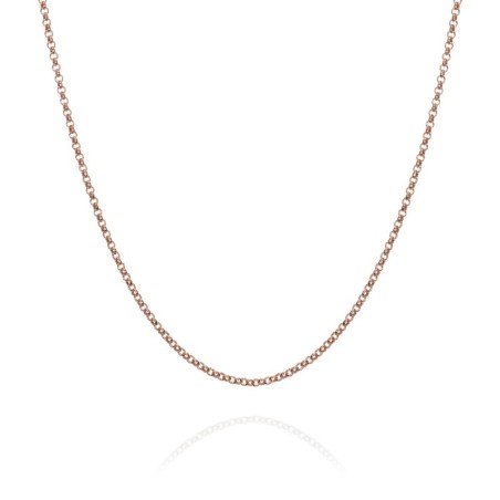 Chain in Silver 45 cm. Rose Gold