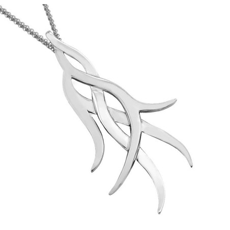 ROOTS Pendant in Silver.