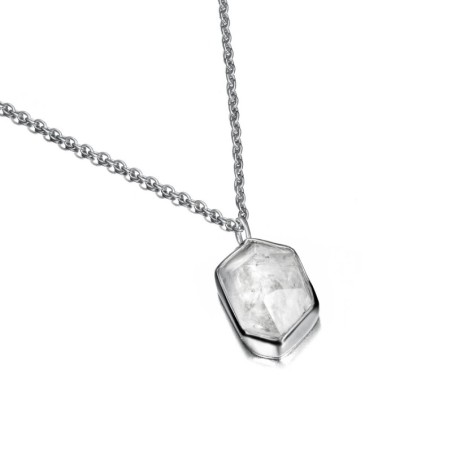 Colgante HERKIMER de Plata.