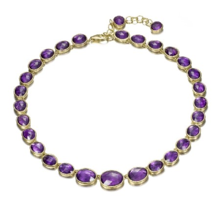Collar SHADE de Plata. Baño de Oro 18k