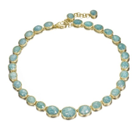 Collar SHADE de Plata.Baño de Oro 18k