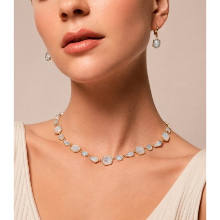 Collar ESPECTROLITA plata/baño oro