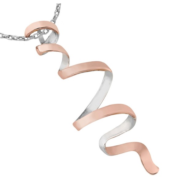 Pendientes LOVE de Plata. Baño de Oro 18k