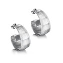LUCKY Earrings  in Silver.