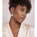 LOVE Earrings in Silver