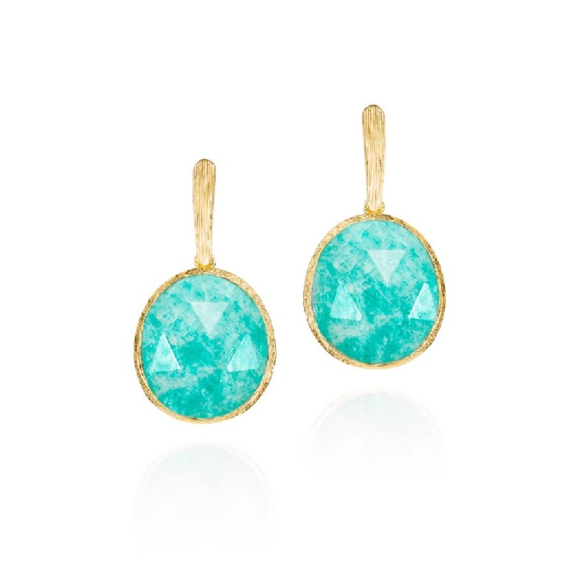 Pendientes SHADE de Plata.Baño de Oro 18k