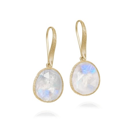 Pendientes SHADE de Plata. Baño de Oro 18k