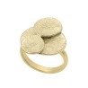 Pendientes SHADE de Plata.Baño de Oro 18k