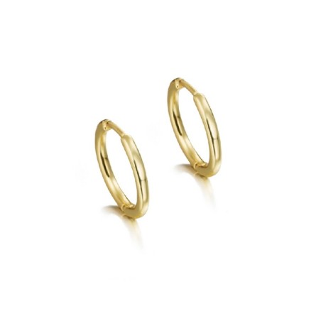 Pendientes PENDULUM de Plata. Baño de Oro 18k
