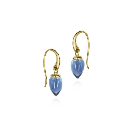 Pendientes PENDULUM de Plata. Baño de Oro 18k