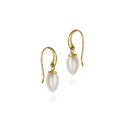 Pendientes PENDULUM de Plata. Baño de Oro 18k