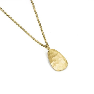 Pendientes LAVA de Plata. Baño de Oro 18k