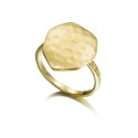 Pendientes ESSENTIAL de Plata.  Baño de Oro 18k