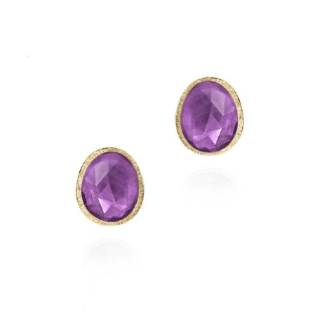 Pendientes SHADE de Plata. Baño de Oro 18k