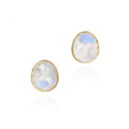 Pendientes SHADE de Plata. Baño de Oro 18k