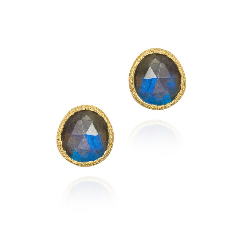 Pendientes SHADE de Plata.Baño de Oro 18k