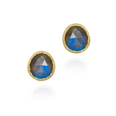 Pendientes SHADE de Plata.Baño de Oro 18k