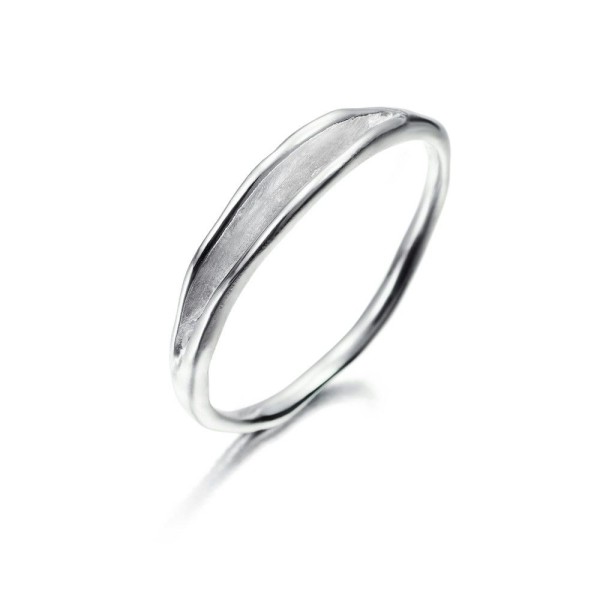Minimalist 925 sterling silver ring