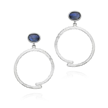 PURE Earrings in Silver.