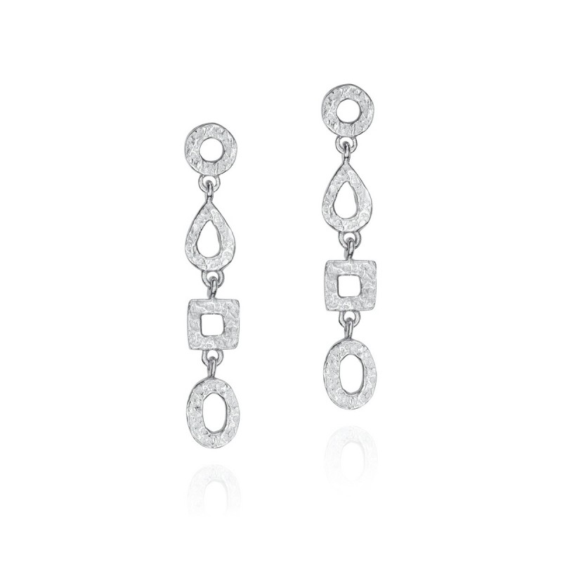 Pendientes  DROP de Plata.