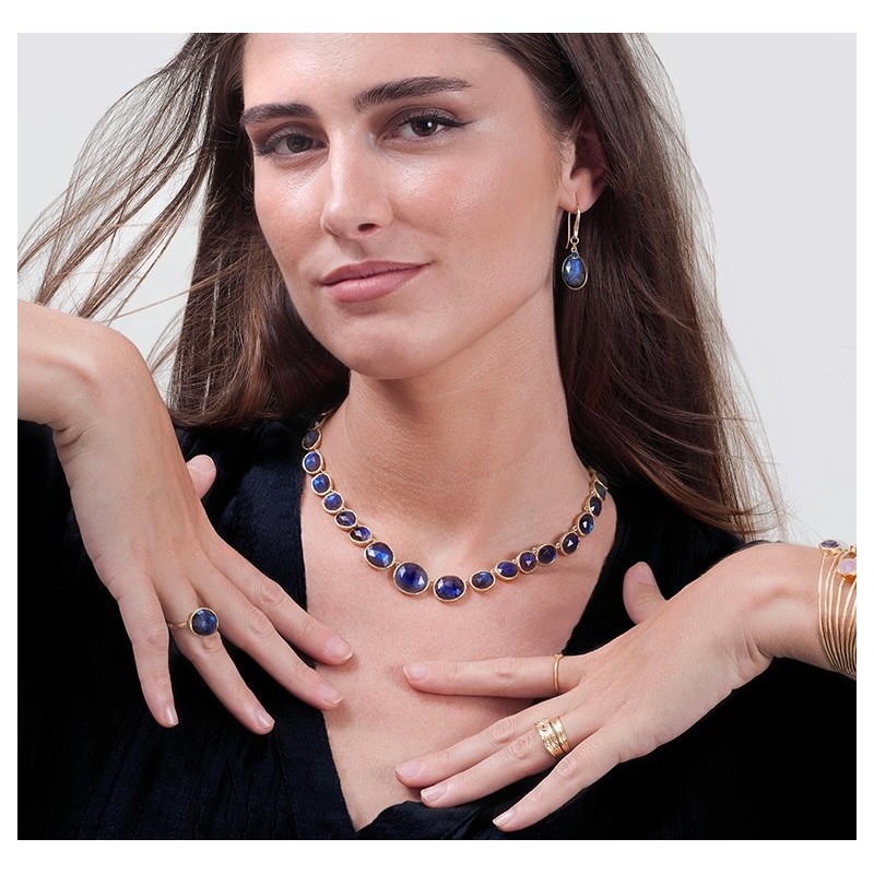 Pendientes SHADE de Plata.Baño de Oro 18k