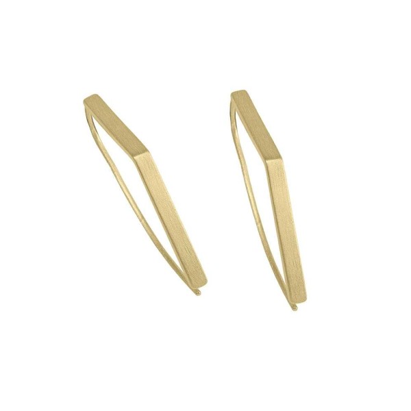 PENDULUM Earrings in Silver. 18k Gold Vermeil