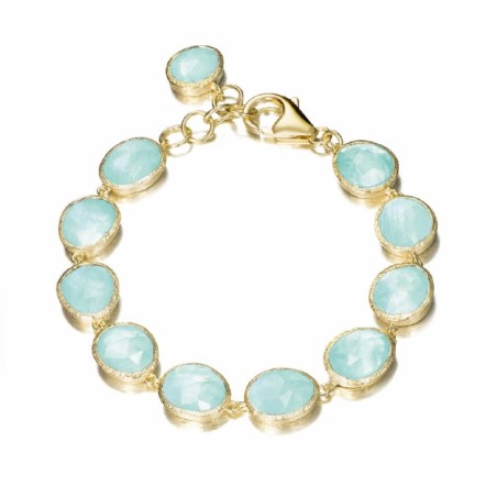 Pulsera SHADE de Plata.Baño de Oro 18k