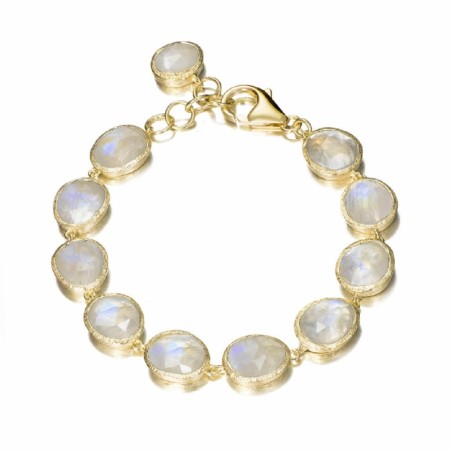 Pulsera SHADE de Plata. Baño de Oro 18k