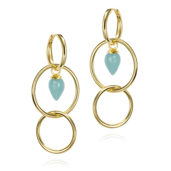Pulsera ESPECTROLITA plata/baño oro