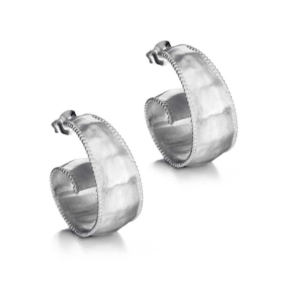 925 Sterling Silver Spiral Earrings