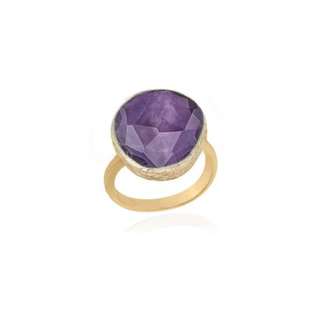 SHADE Ring in Silver. 18k Gold Vermeil