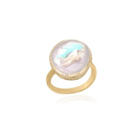 SHADE Ring in Silver. 18k Gold Vermeil