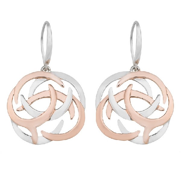 Collar Twist de Plata. Baño de Oro 18k