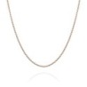 Chain in Silver 45 cm. Rose Gold