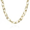 Collar NOVA de Plata. Baño de Oro 18k