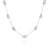 Necklace BEAN in Silver.