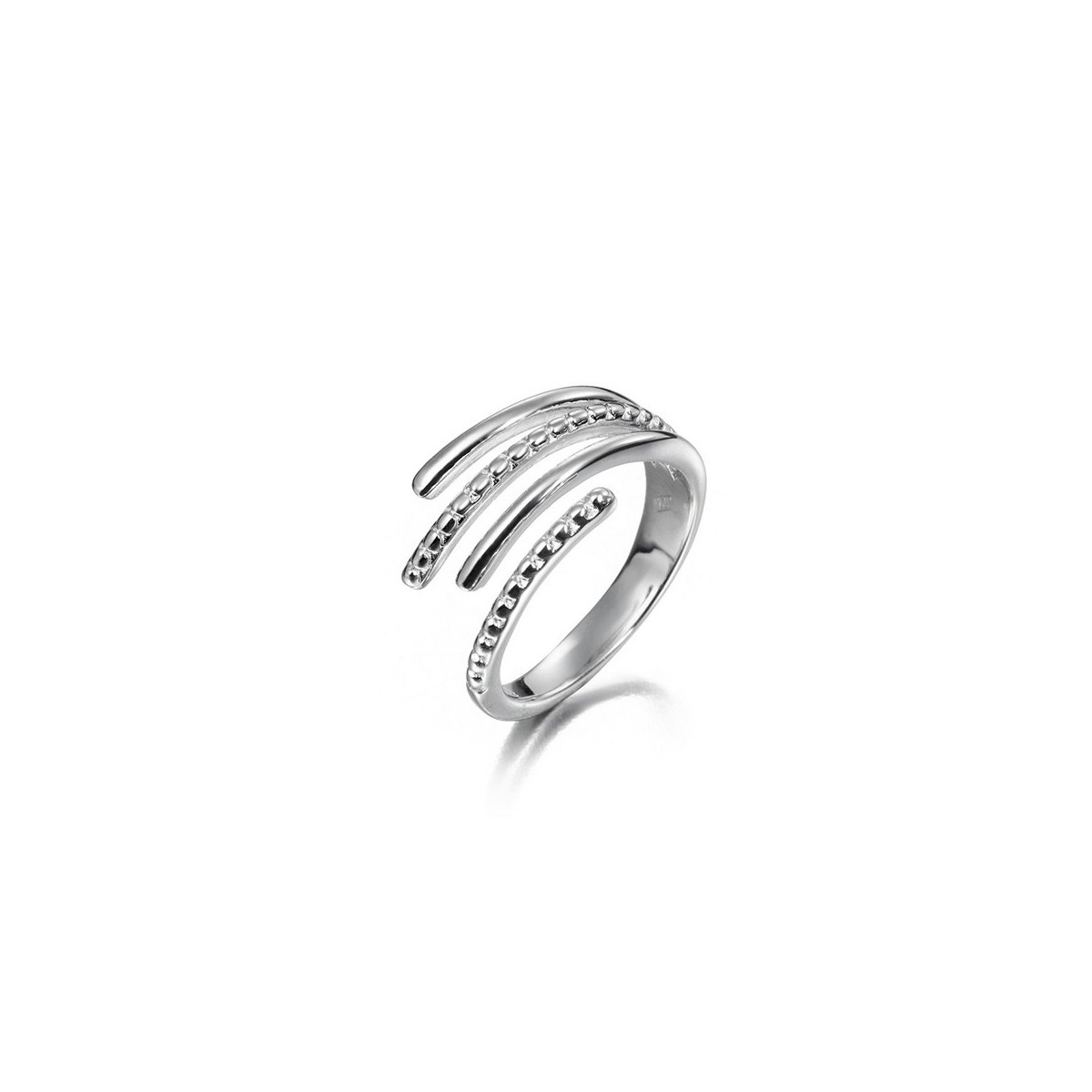 Adjustable ring in 925 sterling silver