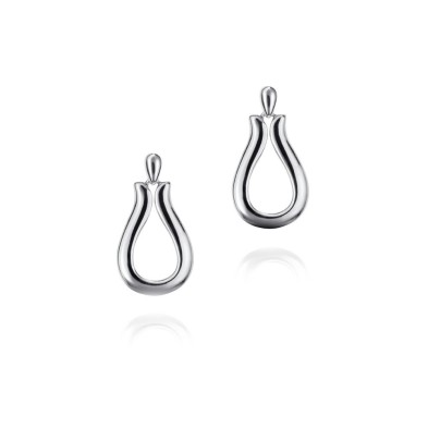Organic earrings in 925 sterling silver