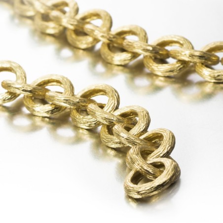 Collar FLORENCE de Plata. Baño de Oro 18k